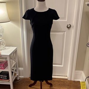 Elegant Black Midi Dress
